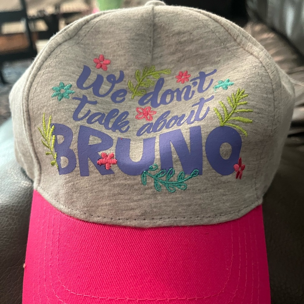 Disney Encanto We Don't Talk about Bruno Youth Adjustable Cap